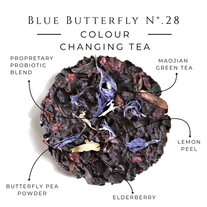 Blue Butterfly No. 28 | Loose Leaf Green Tea