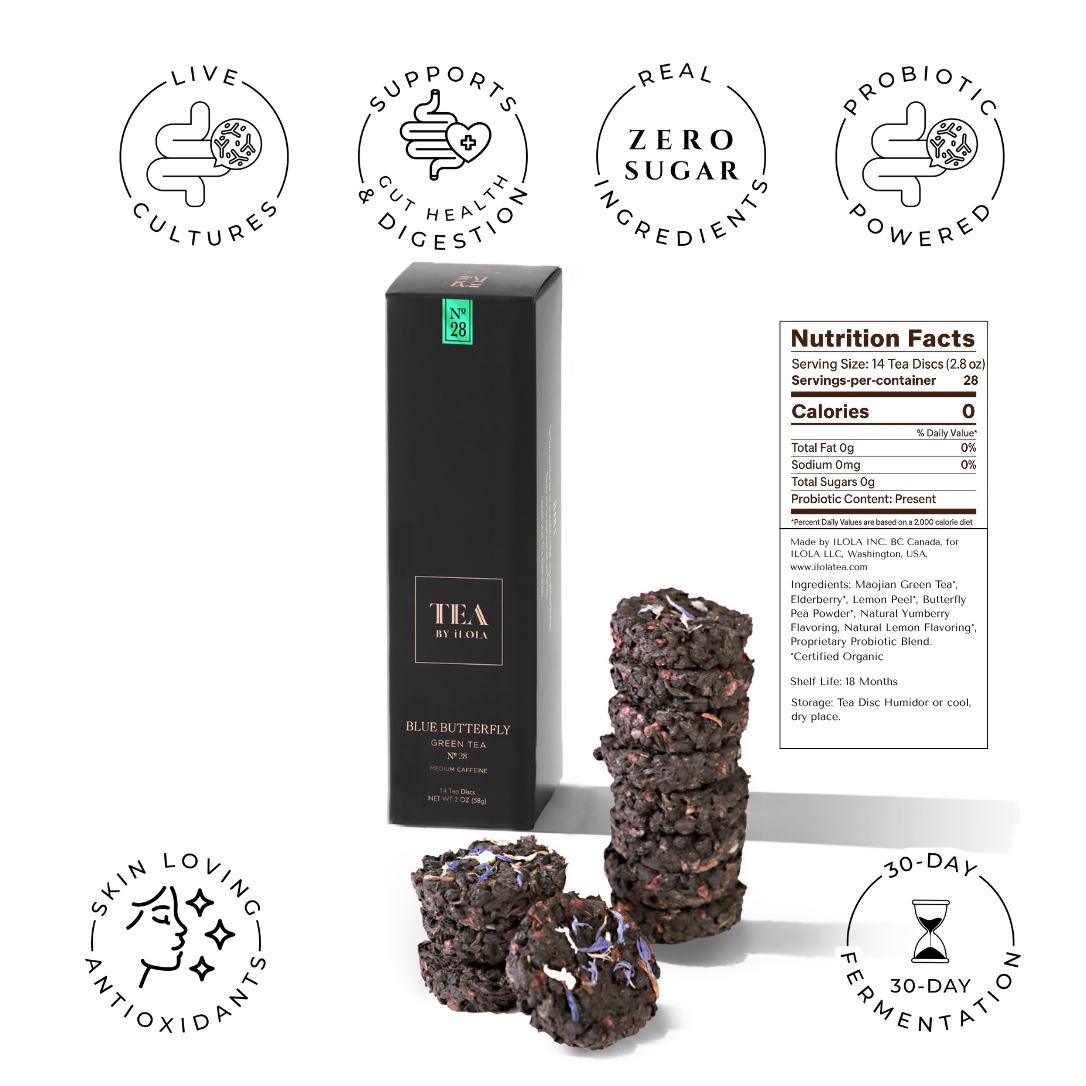 Blue Butterfly No. 28 | Loose Leaf Green Tea