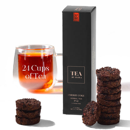 Cherry Coke No. 62 – Cola-Inspired Probiotic Tea Discs
