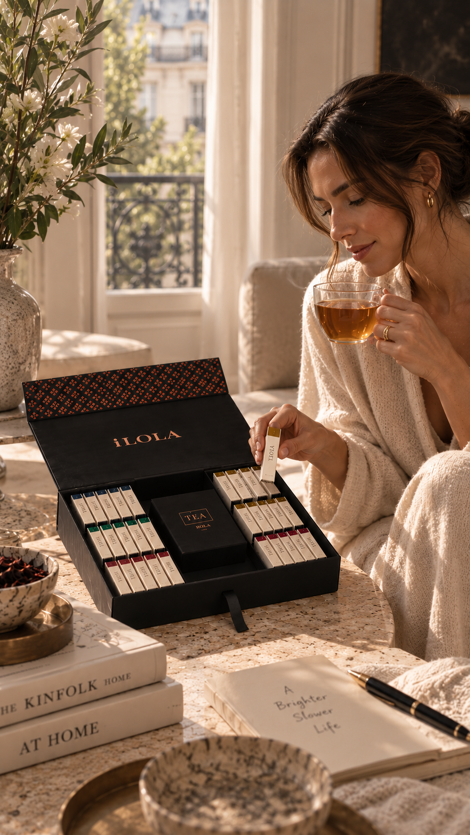 House of iLOLA – Tea Disc Sampler Set (30 Teas + Infuser)