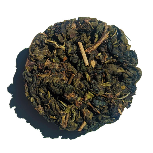 Moroccan Mint No. 26 |  Loose Leaf Green Tea Disc