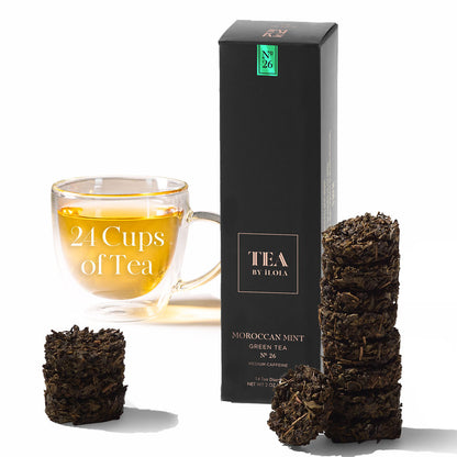 Moroccan Mint No. 26 |  Loose Leaf Green Tea Disc