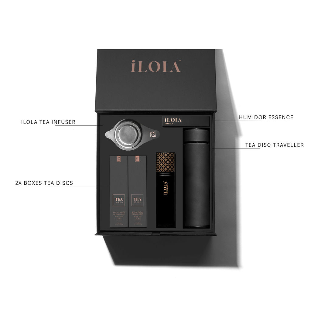 iLOLA Humidor Premium Set – Luxury Tea Disc Storage