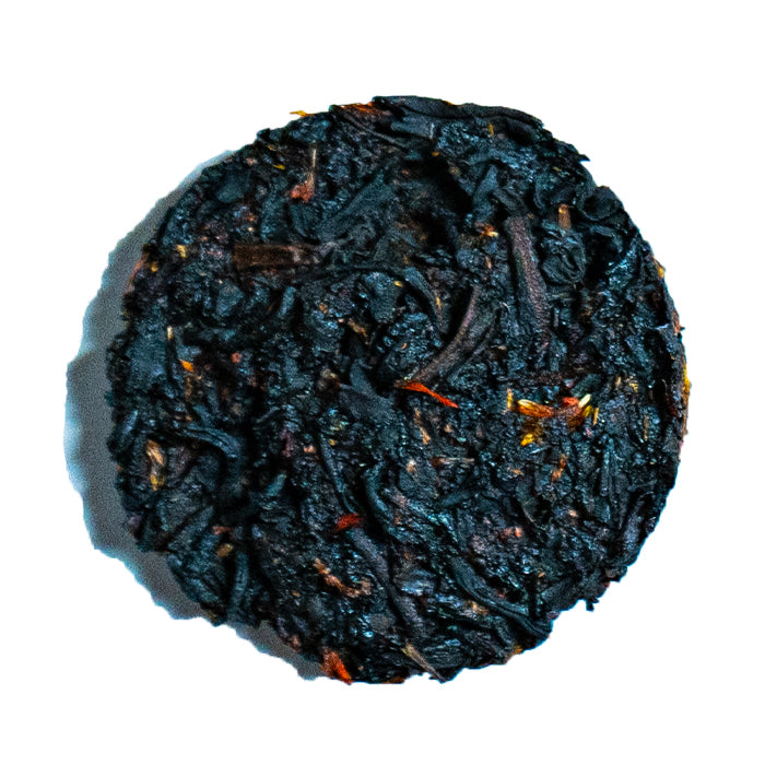 iLOLA Tea Disc, macro top-down view