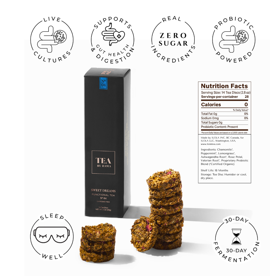 Sweet Dreams No. 04 – Calming Probiotic Herbal Tea Discs