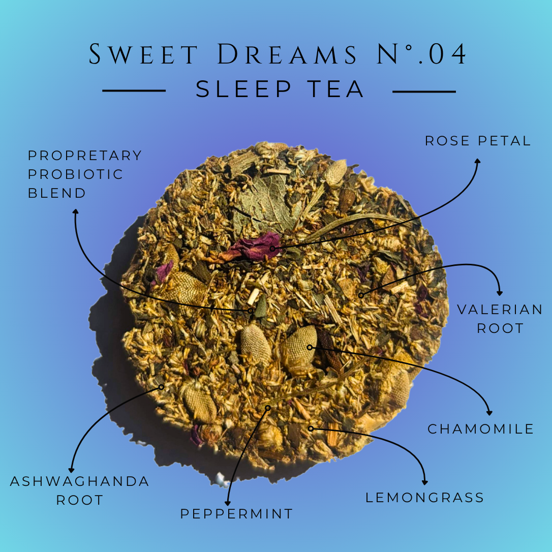 Sweet Dreams No. 04 – Calming Probiotic Herbal Tea Discs