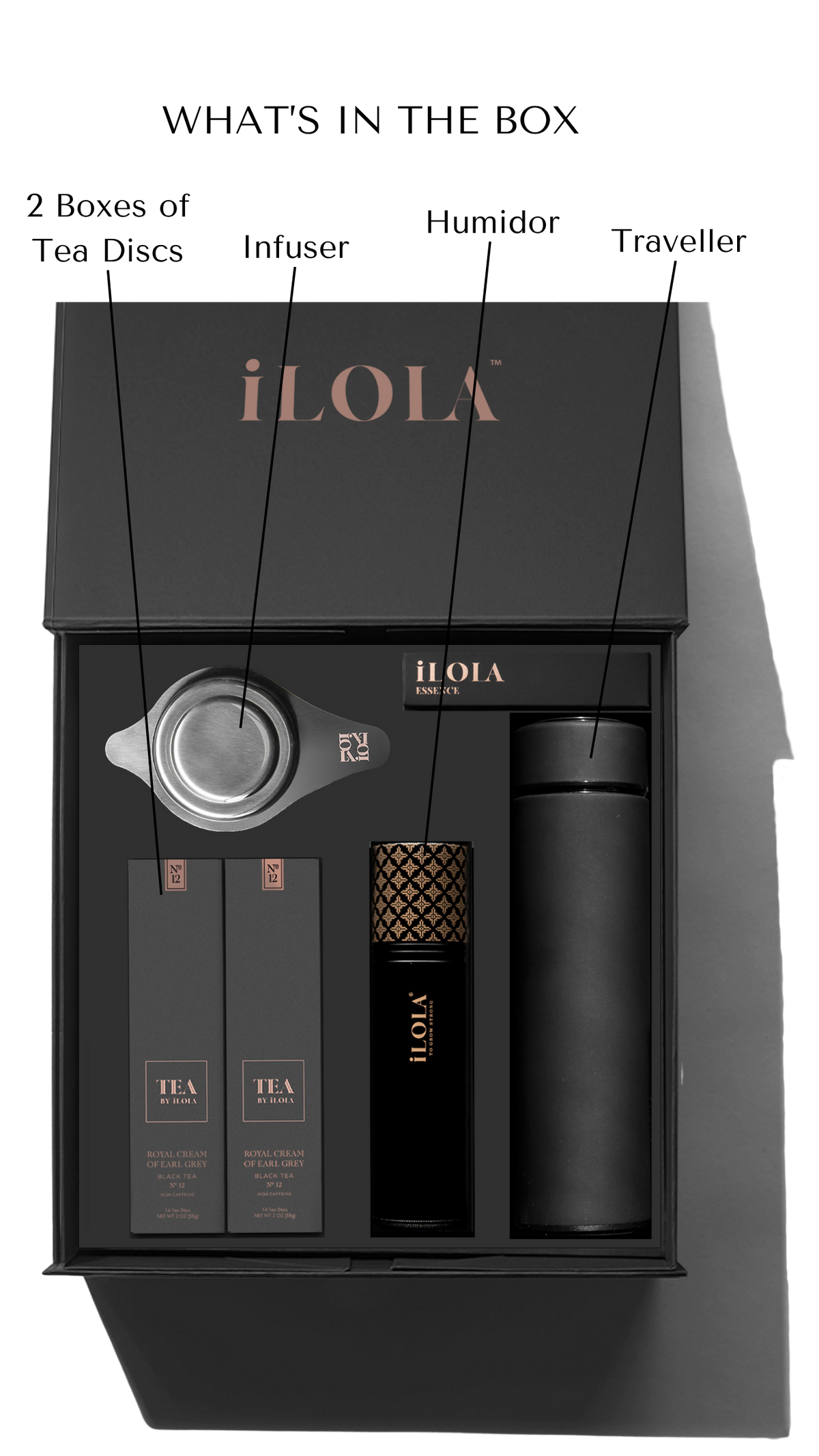 iLOLA Humidor Premium Set