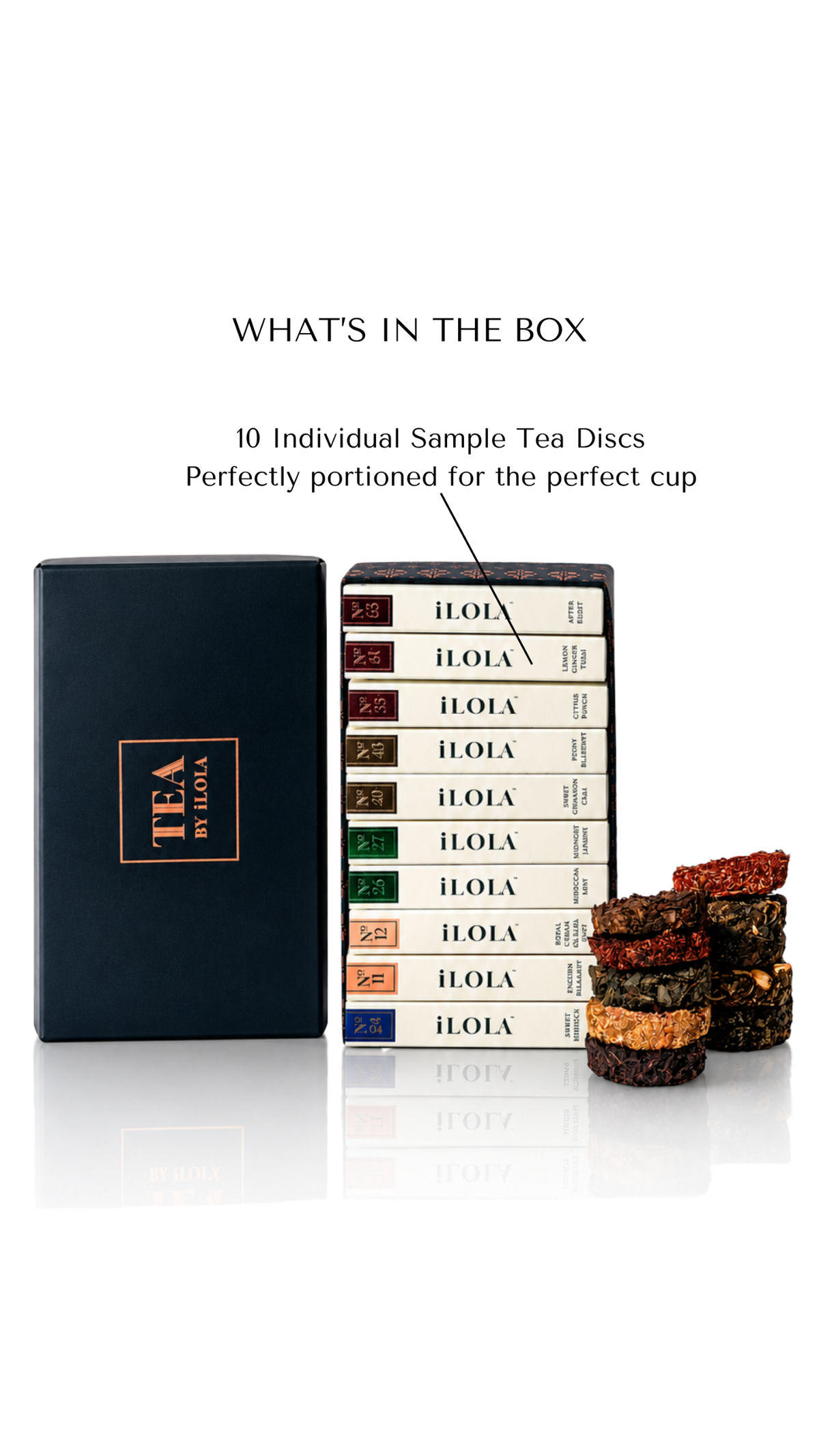 iLOLA 10-Pack Tea Tasting Flight