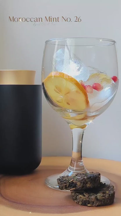 Moroccan Mint No. 26 |  Loose Leaf Green Tea Disc